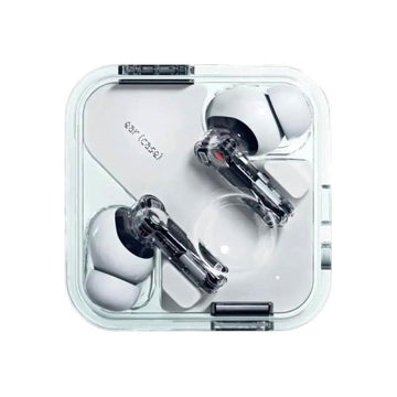 Nothing Ear Hi-Res Wireless Earbuds, 2023 New Noise Cancelling Headphones with Dual Chamber Design, Bluetooth Earbuds for iPhone, Android, 4.5g Ultra Light, 36Hrs Playtime, White
