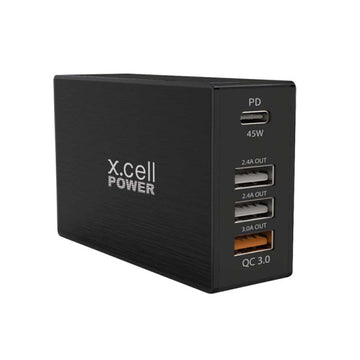 X.Cell 63W High Powered Qualcomm Quick Multi Port Charging Station