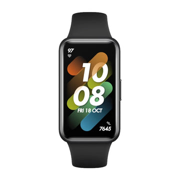 HUAWEI Band 7 Smartwatch Health and Fitness Tracker, Slim bezel-less screen, 2-week battery life, SpO2 Blood Oxygen & Heart Rate monitor, Sleep Tracking, 96 Workout Modes TRA UAE Version