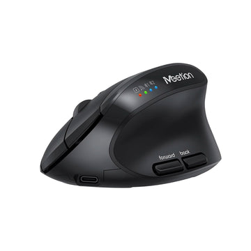 Meetion MEETION 2.4g & Bluetooth Dual-Mode Ergonomic Mouse BTM008 Ergonomic Prowess Enhanced Efficiency Multifaceted Connectivity