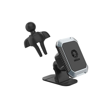 Green Lion 2 in 1 Magnetic Car Phone Holder