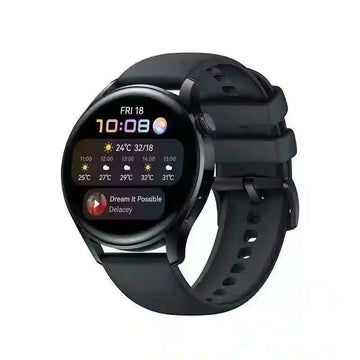 HUAWEI WATCH 3 | Connected GPS Smartwatch with Sp02 and All-Day Health Monitoring Black