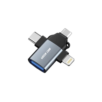 Green Lion 3 in 1 OTG (Lightning / Micro / Type-C)