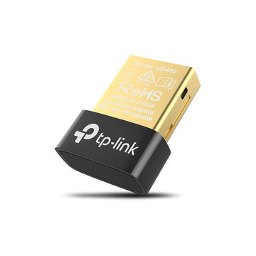 TP-Link UB400 USB Bluetooth Adapter for PC, 4.0 Bluetooth Dongle Receiver Support Windows 10/8.1/8/7/XP for Desktop, Laptop, Mouse, Keyboard, Printers, Headsets, Speakers, PS4/5, Xbox Controllers