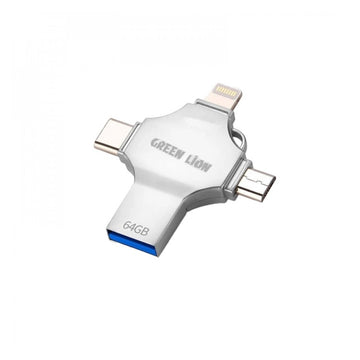 Green Lion 4-in-1 USB Flash Drive