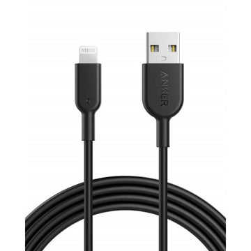 Anker Powerline+ II with lightning connector Black