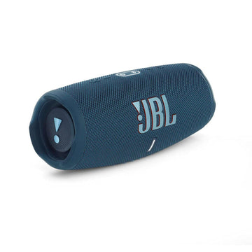 JBL Charge 5 Portable Speaker, Built-In Powerbank, Powerful Pro Sound, Dual Bass Radiators, 20H of Battery, IP67 Waterproof And Dustproof, Wireless Streaming, Connect - Blue