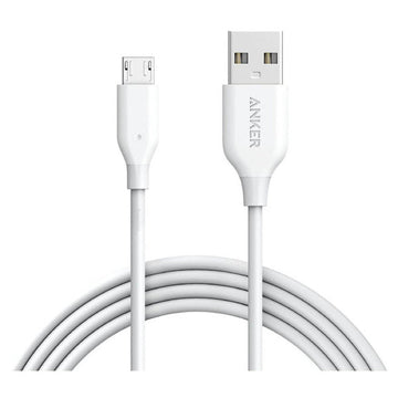 Anker PowerLine Micro USB (6ft) White
