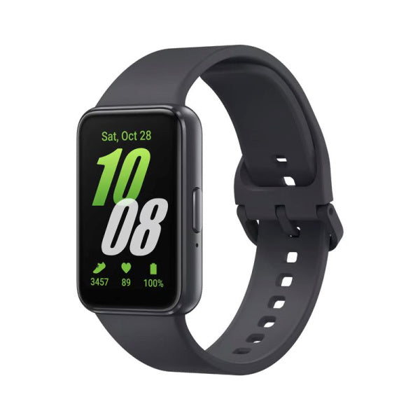 Samsung Galaxy Fit3 Light and Sleek Fitness Band, 13 Days Battery, 100+ Exercises and Sleep Tracking-Gray