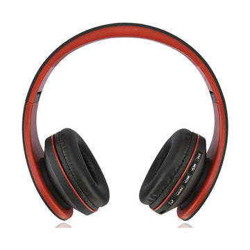 X.cell BHS-500 Stereo Bluetooth Headset, Red (BHS-500-Red)