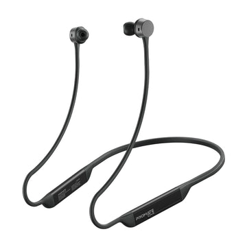 Promate Civil High-Fidelity Liquid Silicone Wireless Neckband Earphones