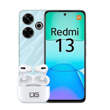 REDMI 13 8GB RAM 128GB STORAGE  + TRIPLE OG AIRPOD PRO