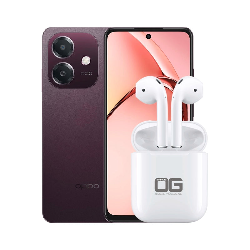 OPPO A3X 4GB 128GB  4G + TRIPLE OG AIRPOD 2