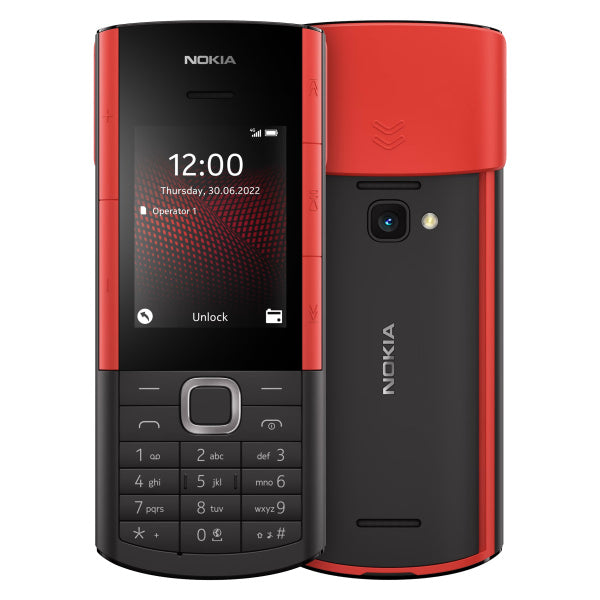 Nokia 5710 Xpress Audio 4G Dual Sim Feature Phone with built-in wireless earbuds, MP3 player, wireless FM radio, dedicated music keys and long-lasting battery-Black