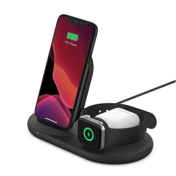 BELKIN 3-IN-1 10W WIRELESS CHARGING STATION FOR APPLE