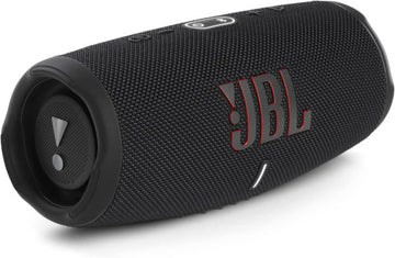 JBL Charge 5 Portable Speaker, Built-In Powerbank, Powerful JBL Pro Sound, Dual Bass Radiators, 20H of Battery, IP67 Waterproof and Dustproof, Wireless Streaming, Dual Connect - Black