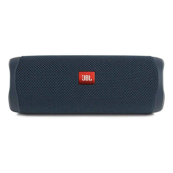 JBL Flip 5 Portable Waterproof Bluetooth Speaker with 12 Hours of Battery, Powerful Sound and Booming Bass, Lightweight, Stand Vertical or Horizontal, JBL Partyboost Compatible - Blue