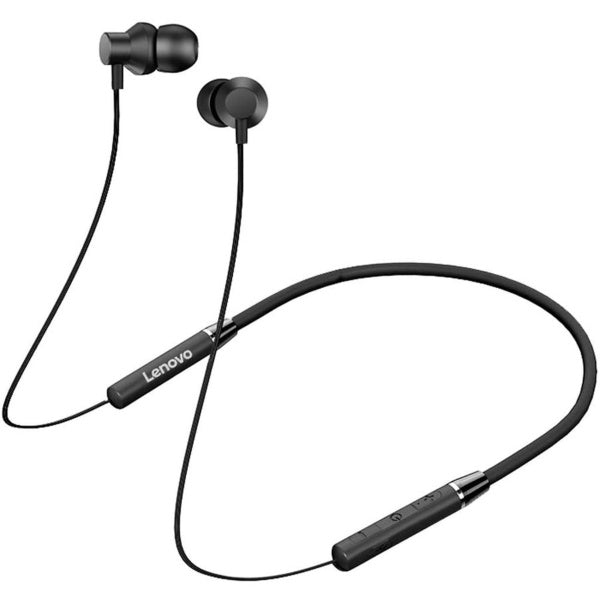 Lenovo HE05 Wireless In-Ear Neckband Black