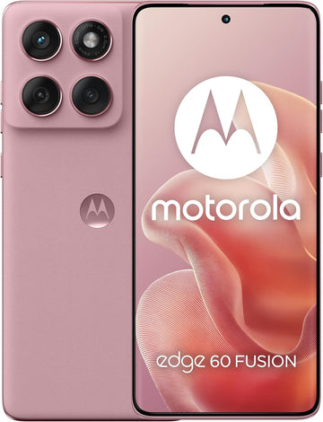 MOTOROLA Edge 60 Fusion 5G, 12GB RAM Boost, 256 GB ROM AI powered Sony Lytia camera, IP69, MTK Dimensity 7300, 6.7" pOLED Quad Curve Display 120Hz, PANTONE Zephyr
